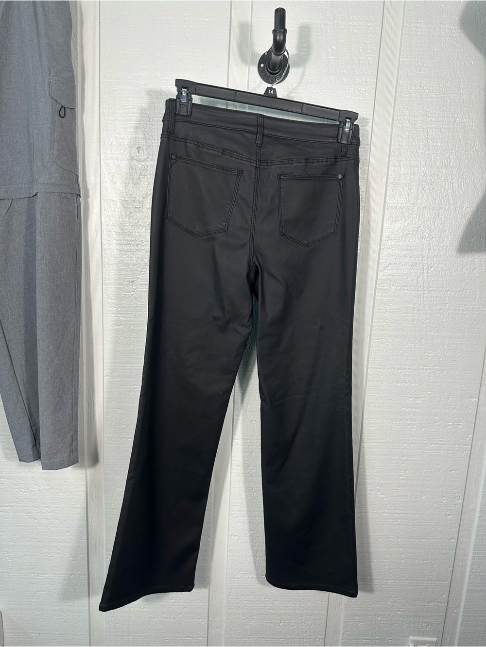 Chicos Black Perfect Stretch Girlfriend Bootcut Pants Size .05/XS EUC - Picture 6 of 8
